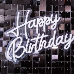 Light Up Sign — Happy Birthday